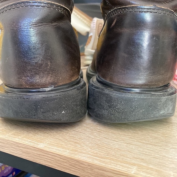 Red Wing Brown Leather Pecos Waterproof USA Made Boots 2270 - 10.5 - Picture 5 of 13